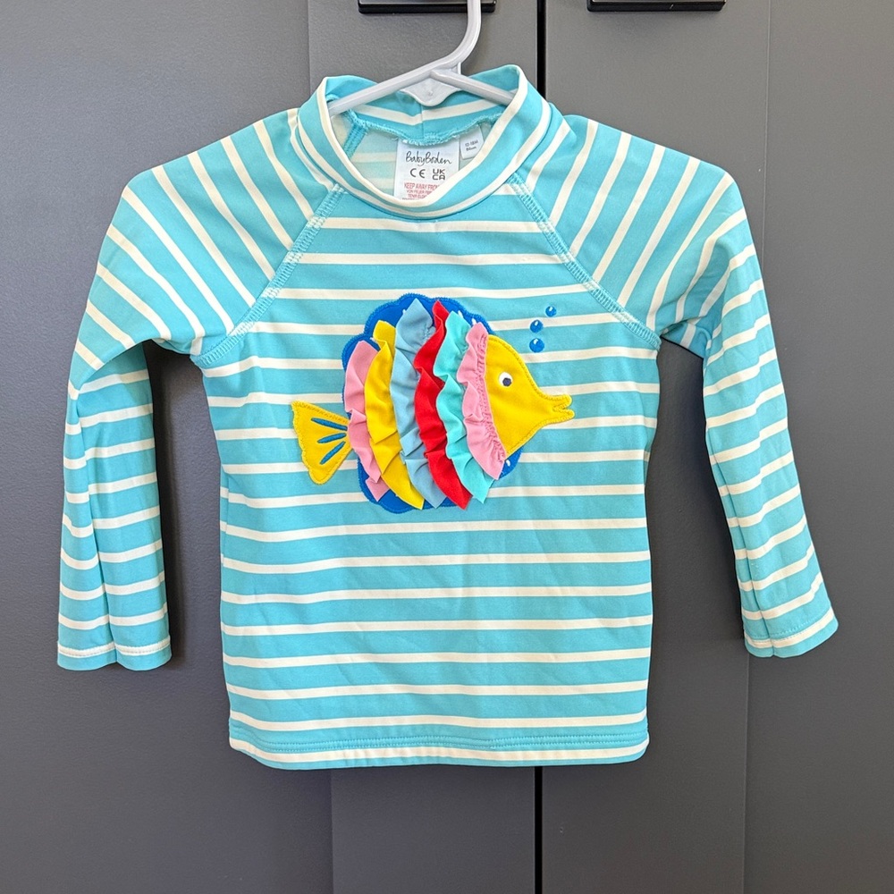 Baby Boden fish Rashguard